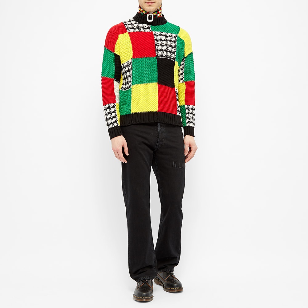 JW Anderson Cotton Patchwork Jumper - 6