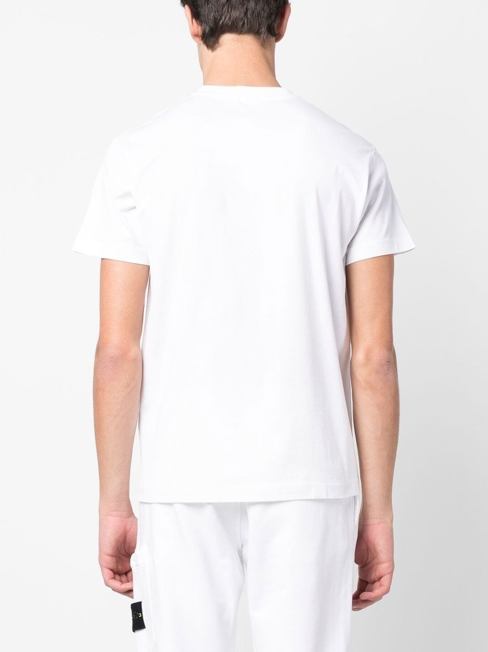 embroidered-logo cotton T-shirt - 4