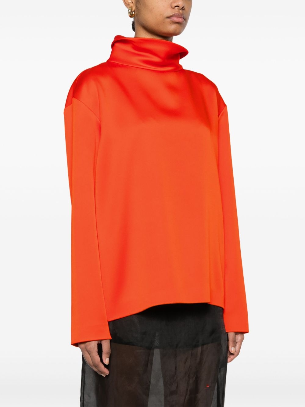 satin blouse - 3