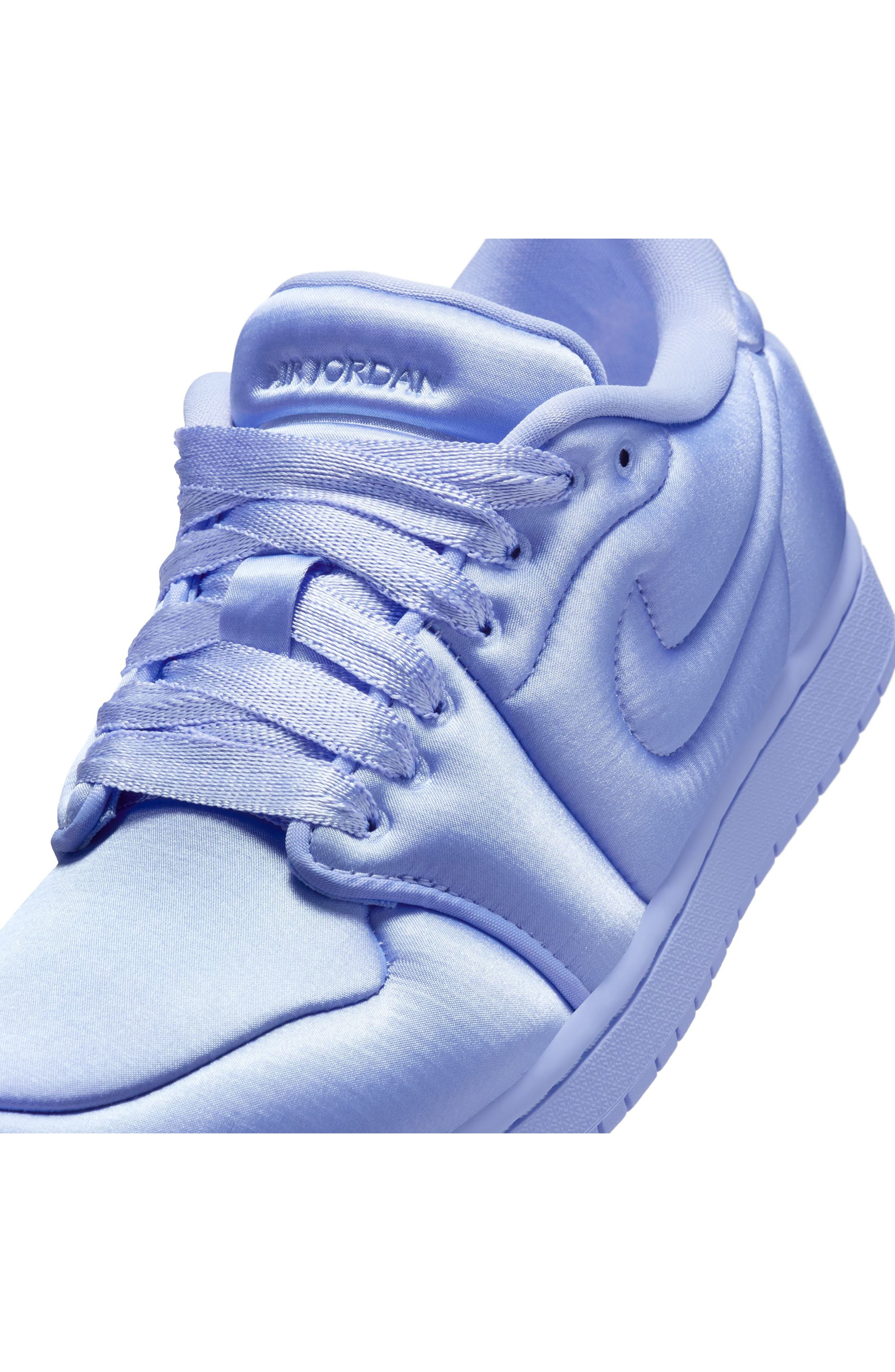 Air Jordan 1 Low Top Sneaker in Aluminum/Aluminum at Nordstrom - 8