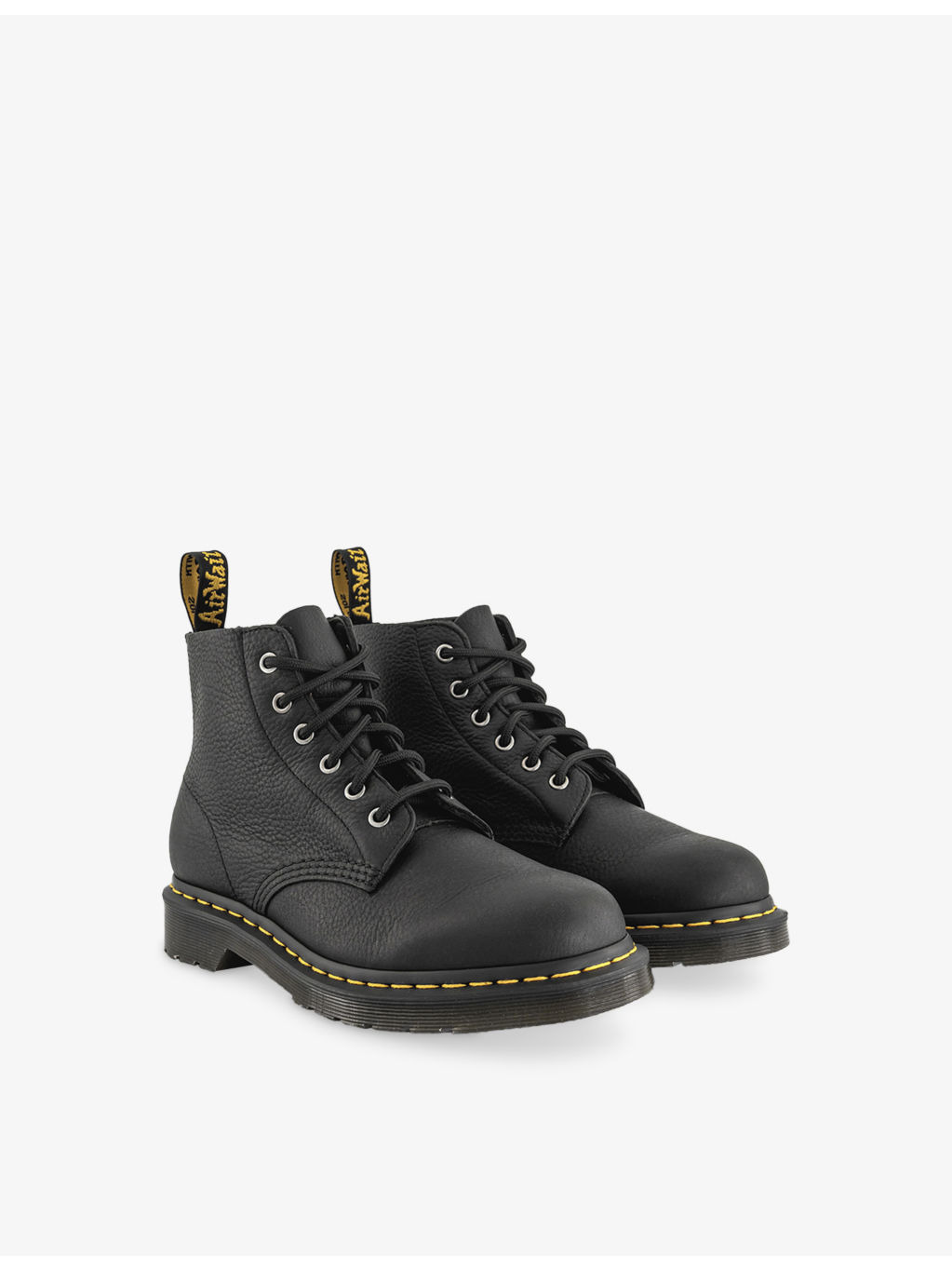 101 6-Eyelet Leather Ankle Boots - 3
