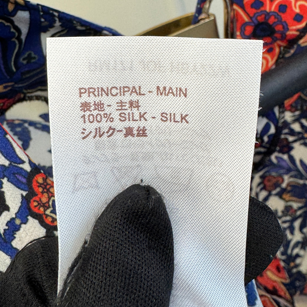 Louis - Louis Vuitton silk short-sleeved dress - 23
