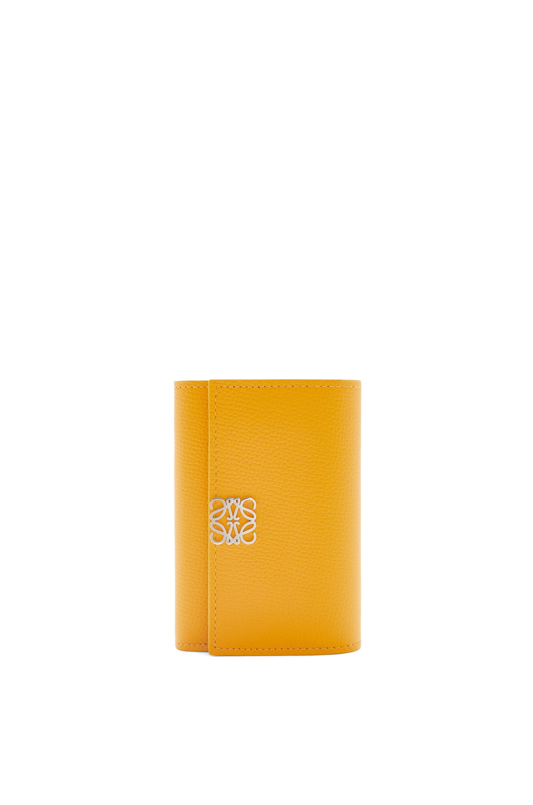 Anagram small vertical wallet in pebble grain calfskin - 1