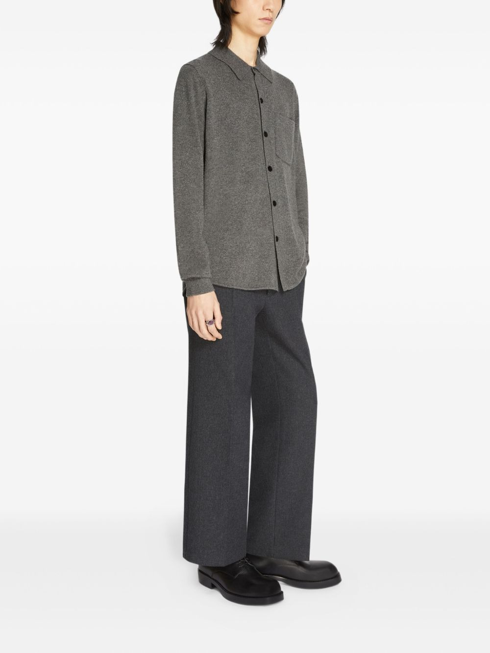 cashmere knitted shirt - 3