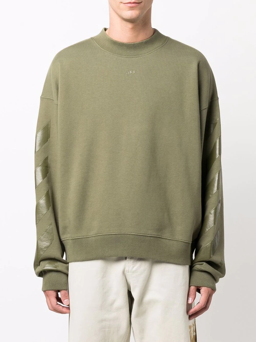 Arrow-print cotton sweatshirt - 3