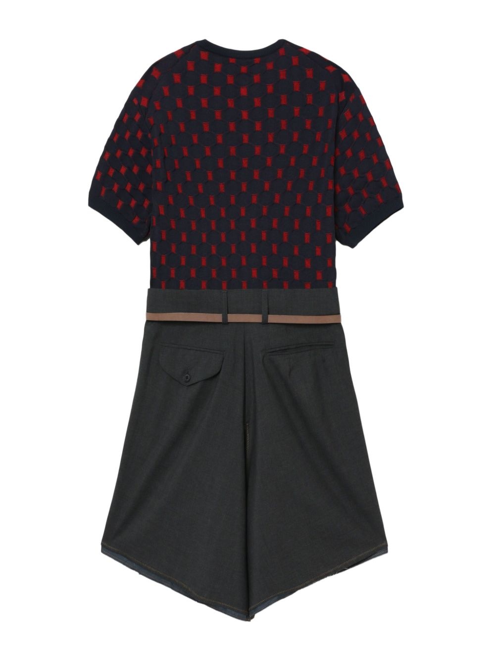panelled tunic top - 6