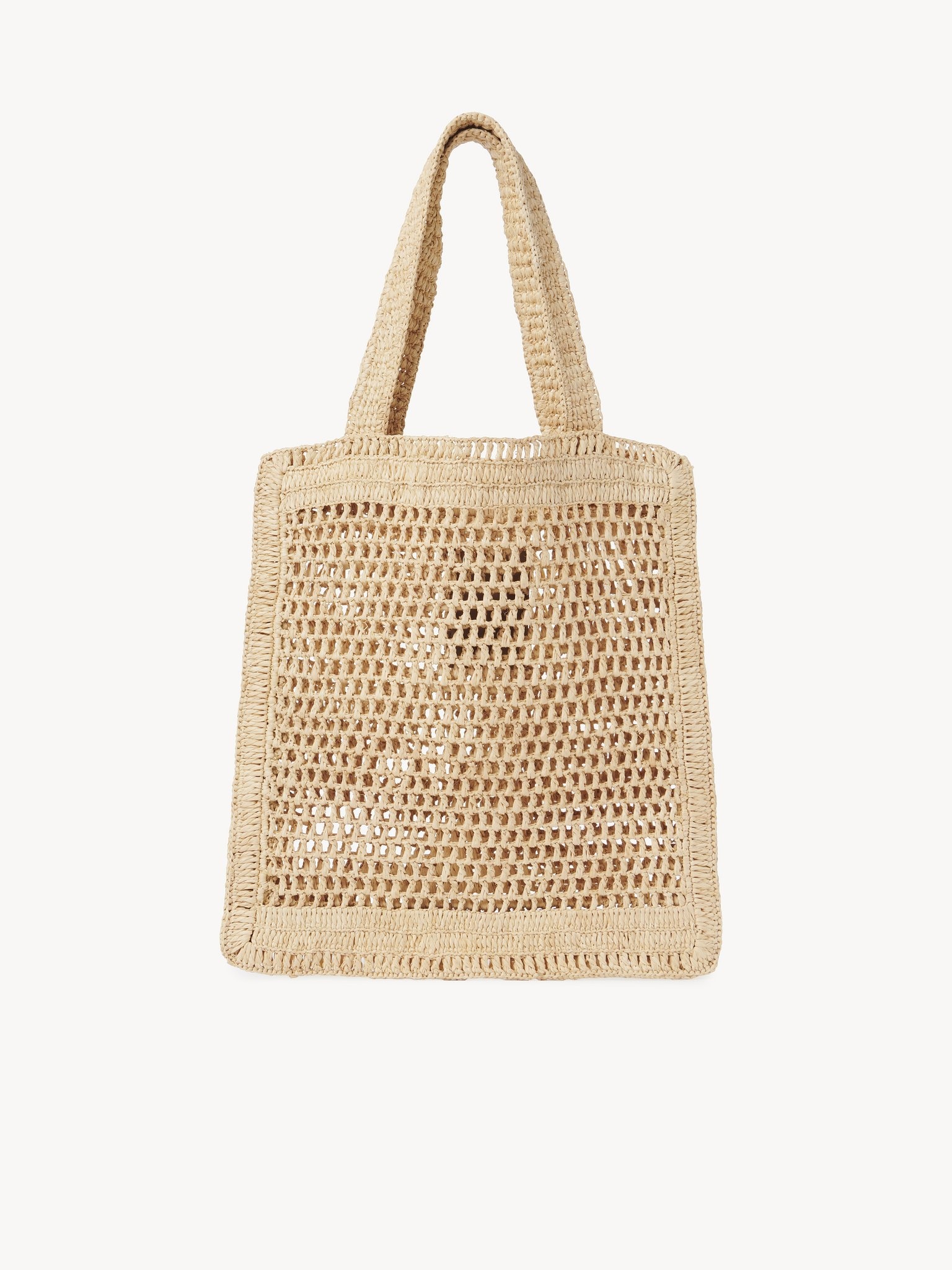 SUMMER BANANA TOTE BAG IN RAFFIA - 5