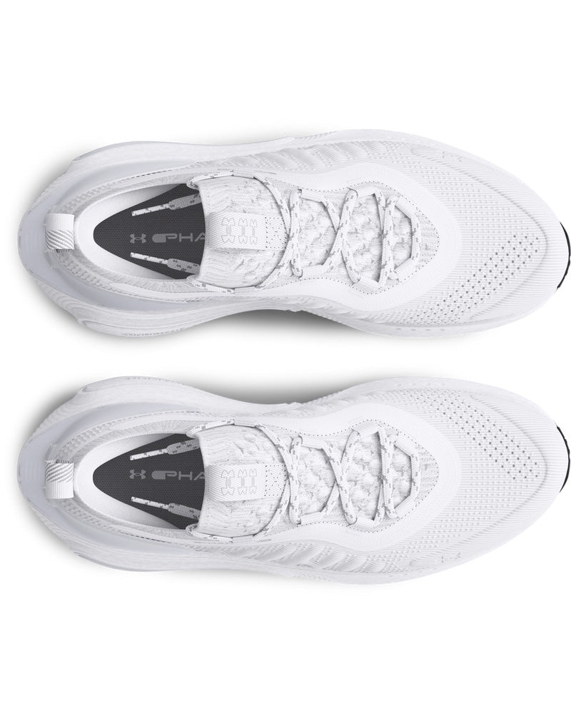 (WMNS) Under Armour HOVR Phantom 4 'White Halo Grey' 3027594-100 - 4