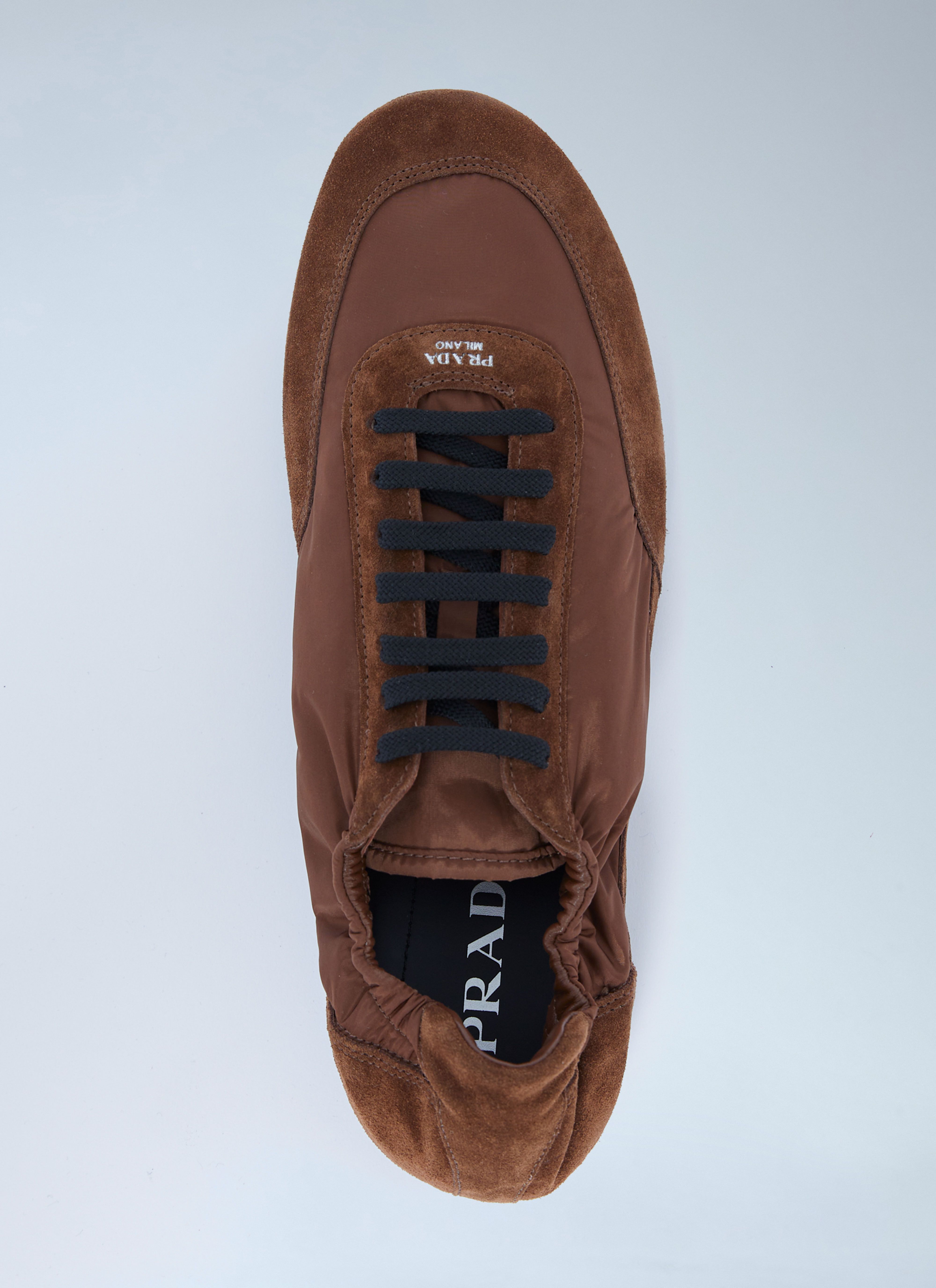 Collapse Re-Nylon And Suede Sneakers - 6