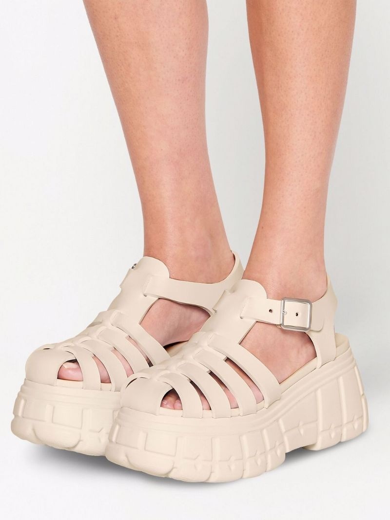 Miu Miu Eva platform sandals | farfetch | REVERSIBLE
