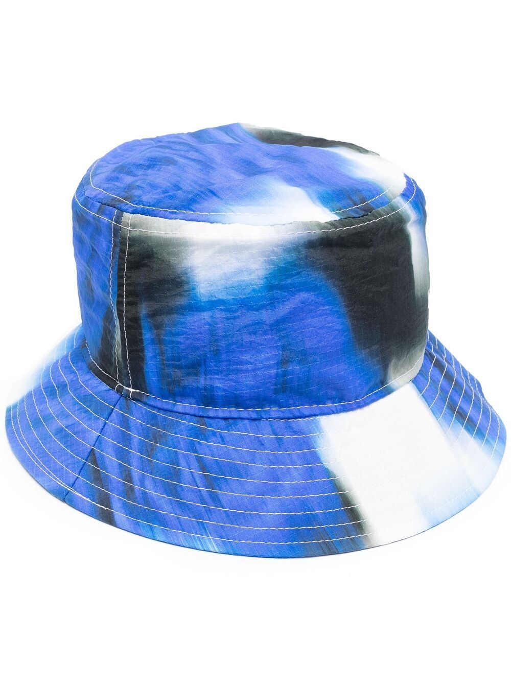 abstract-print bucket hat - 1