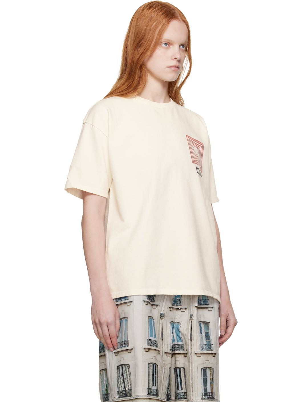 Off-White Chevron Logo Repeat T-shirt - 2