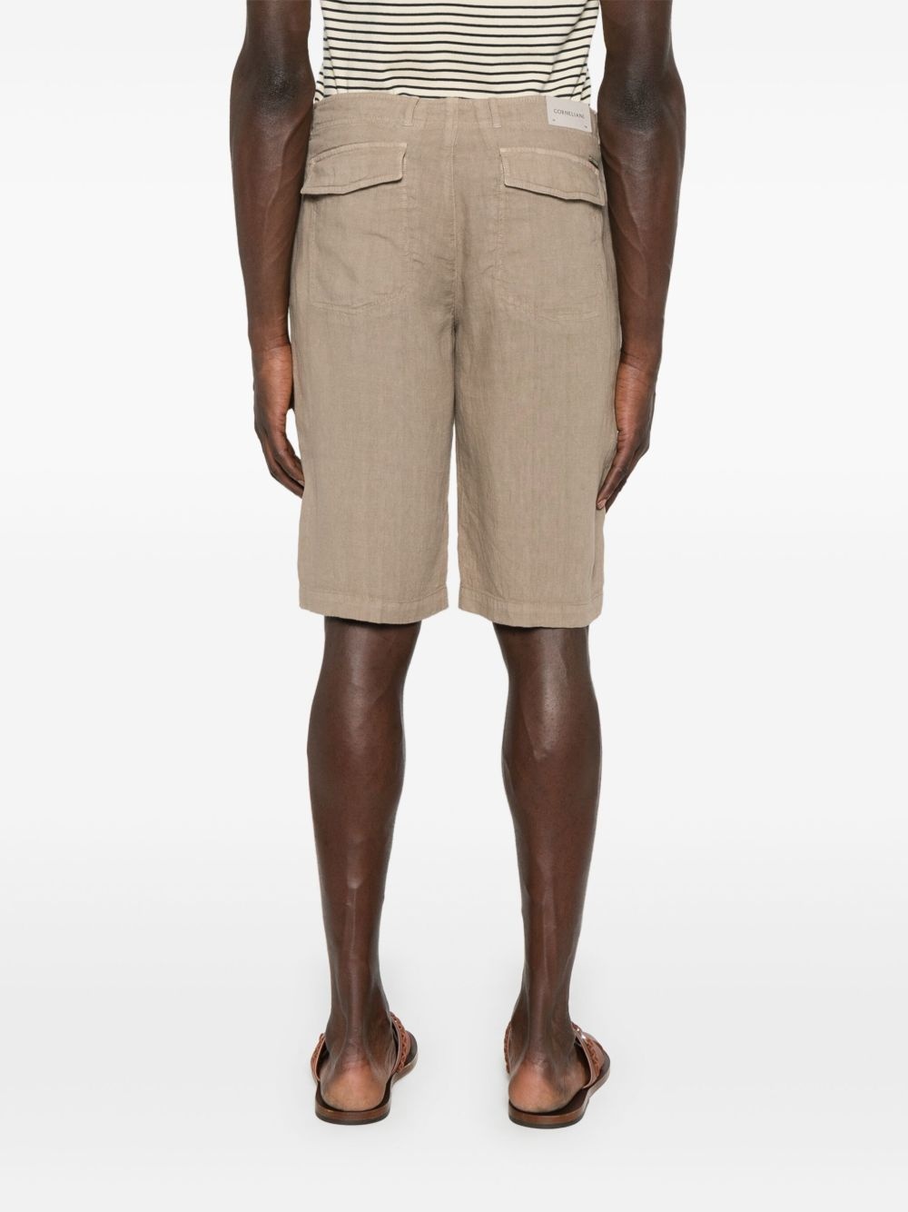 linen shorts - 4