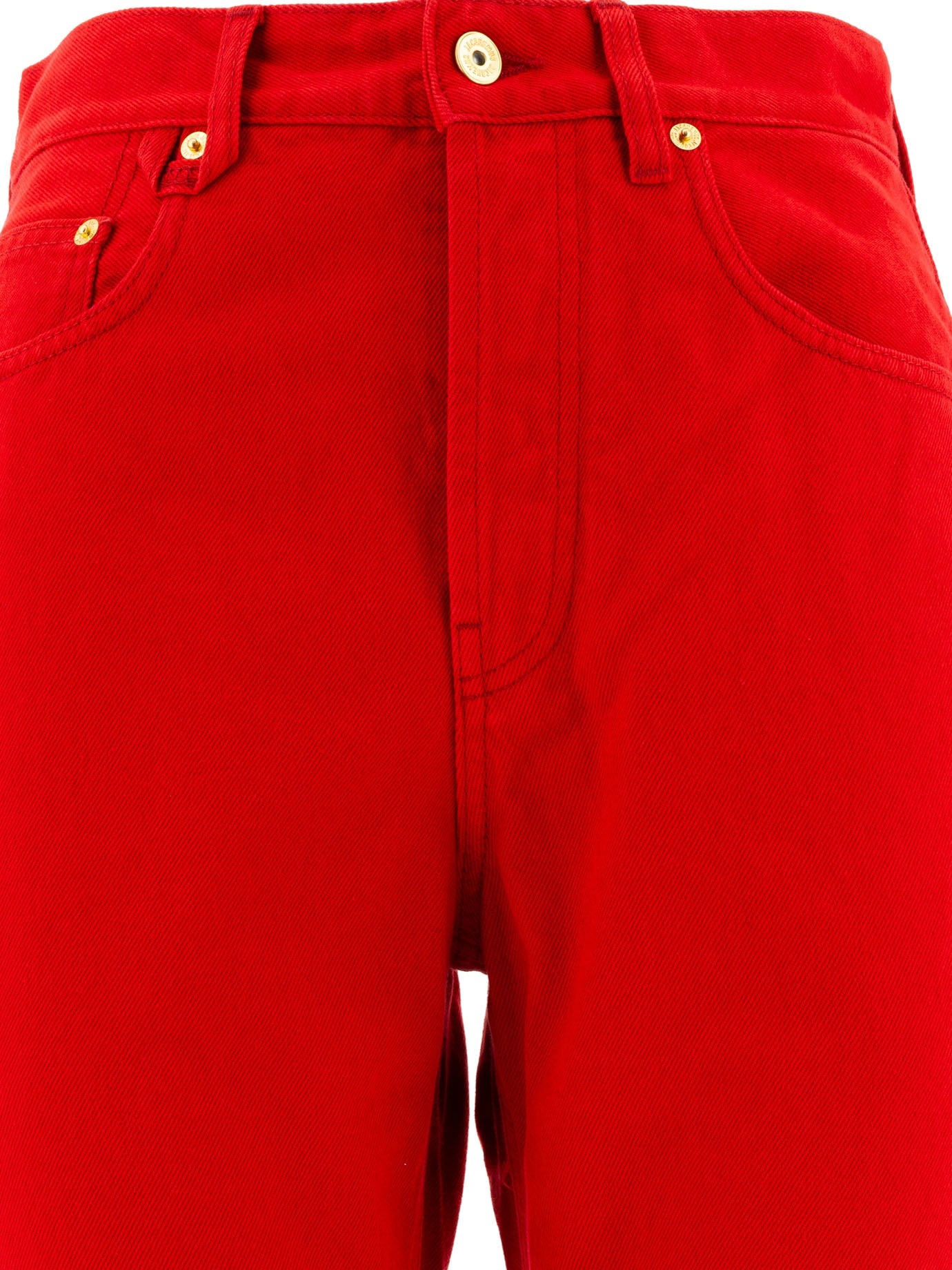 Le De-NîMes Droit Jeans Red - 3