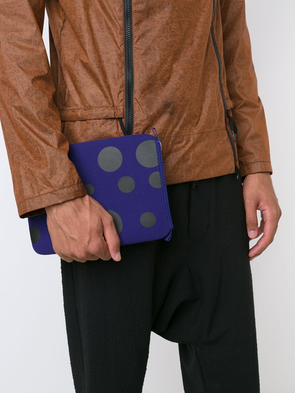 polka dot zip pouch - 2