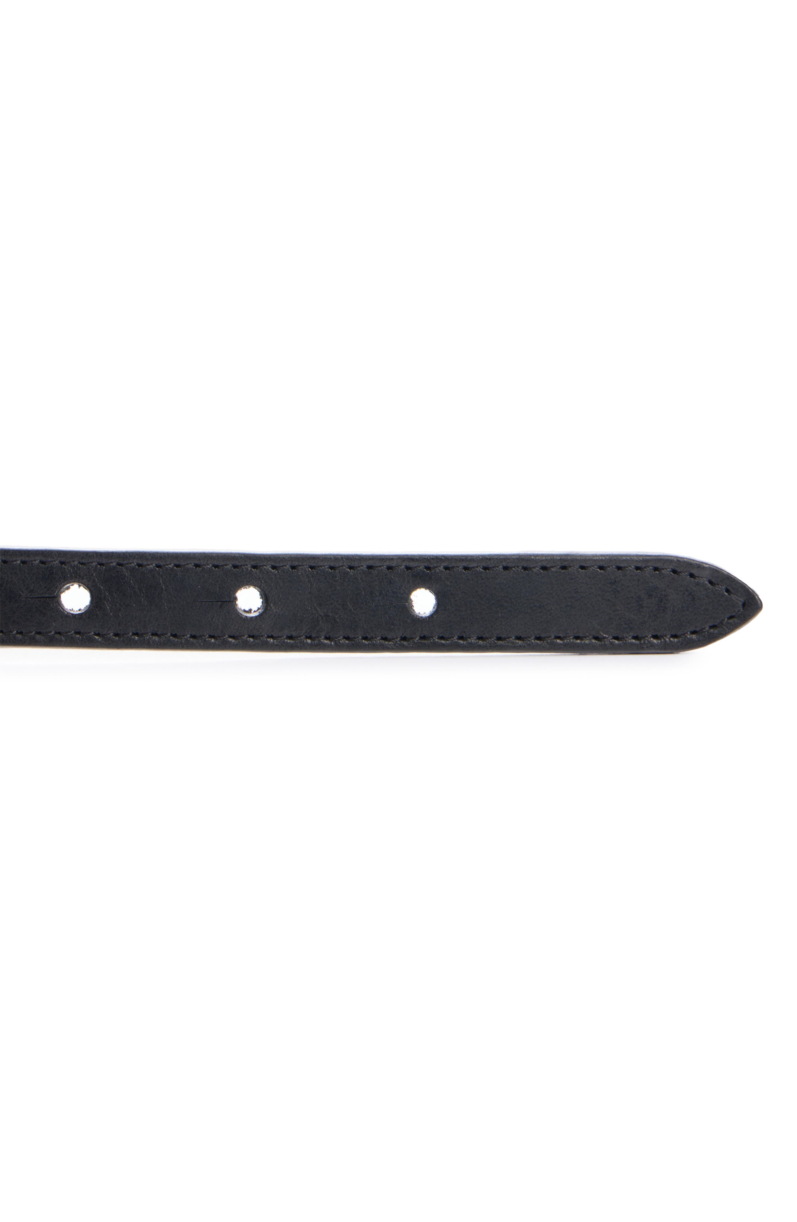 Isabel Marant Karlo Stud Leather Belt in Black at Nordstrom - 2