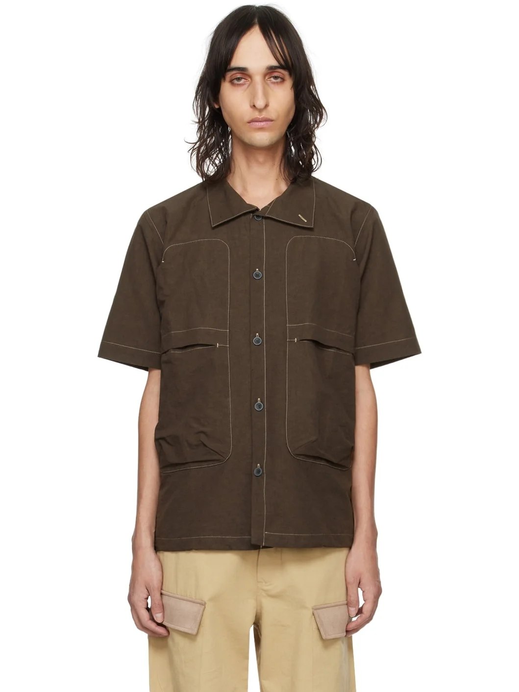 RANRA – Glems Shirt Chocolate - 1