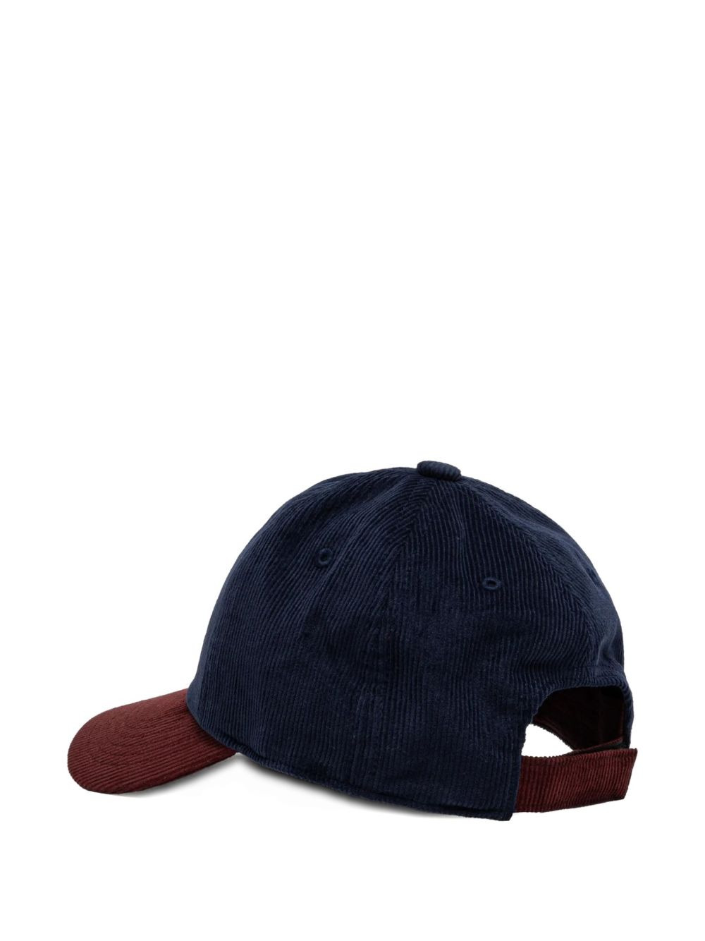 corduroy two-tone baseball cap - 2