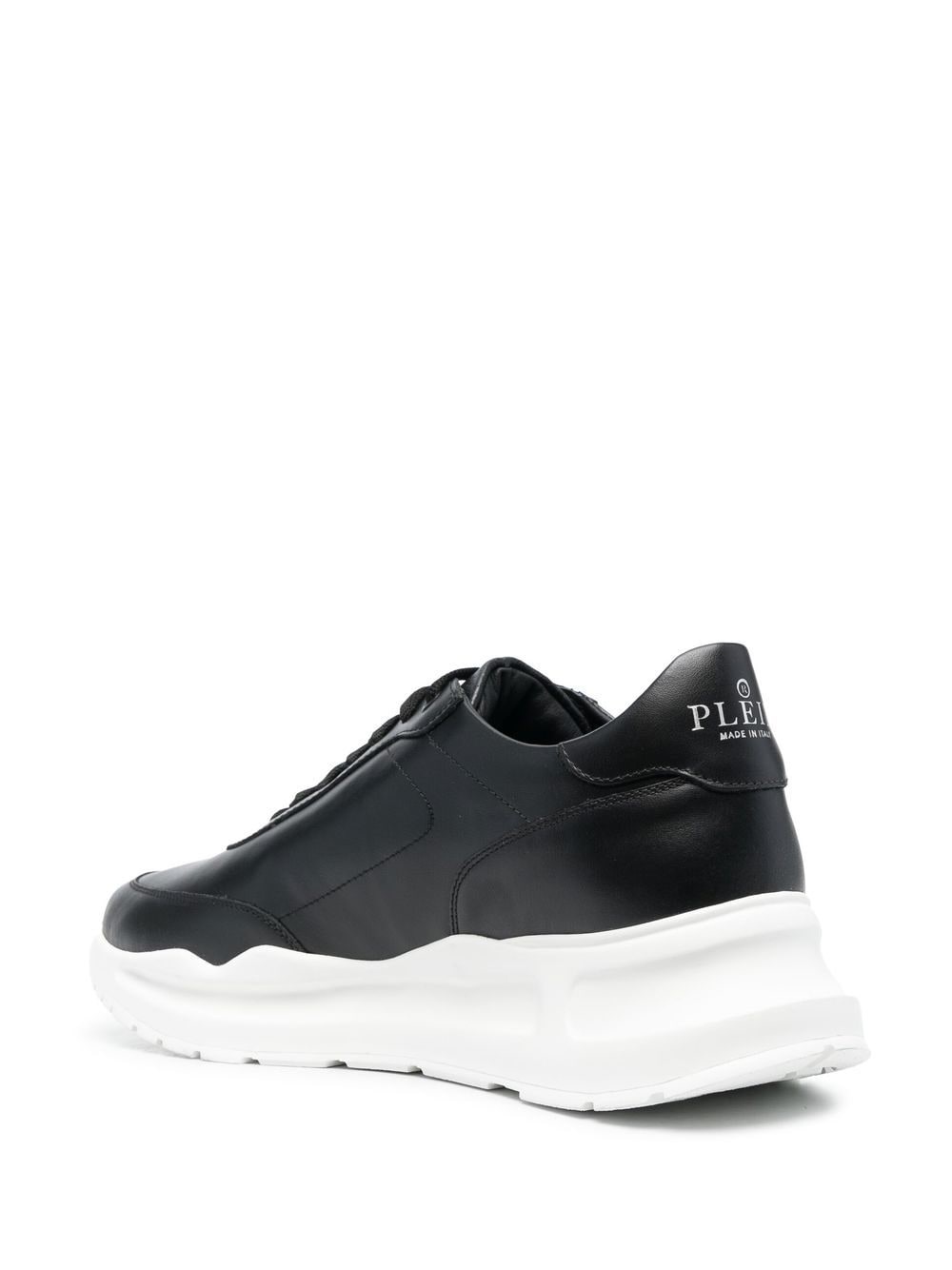 Runner leather low-top sneakers - 3
