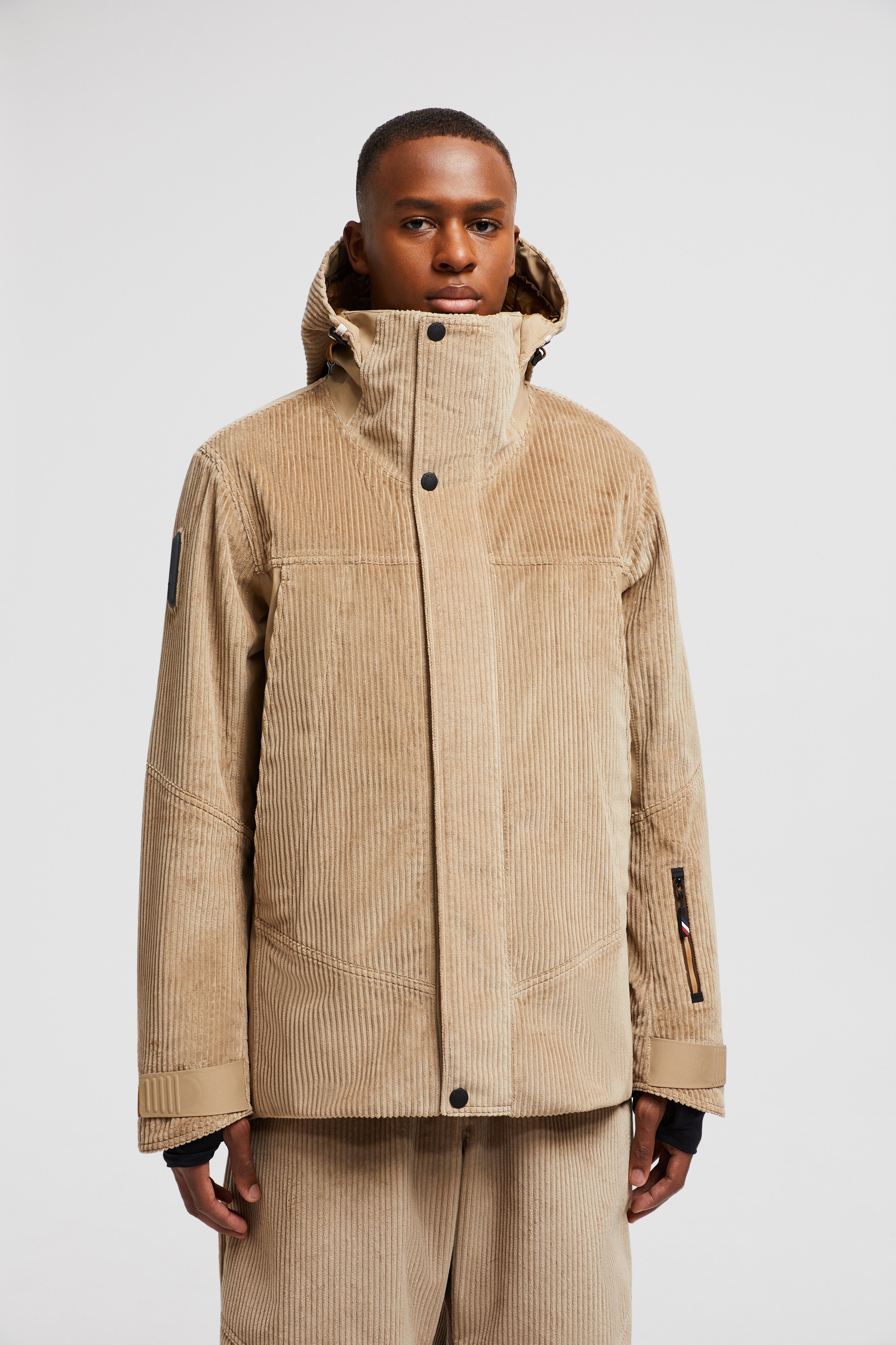 Ettal Corduroy Short Down Jacket - 3