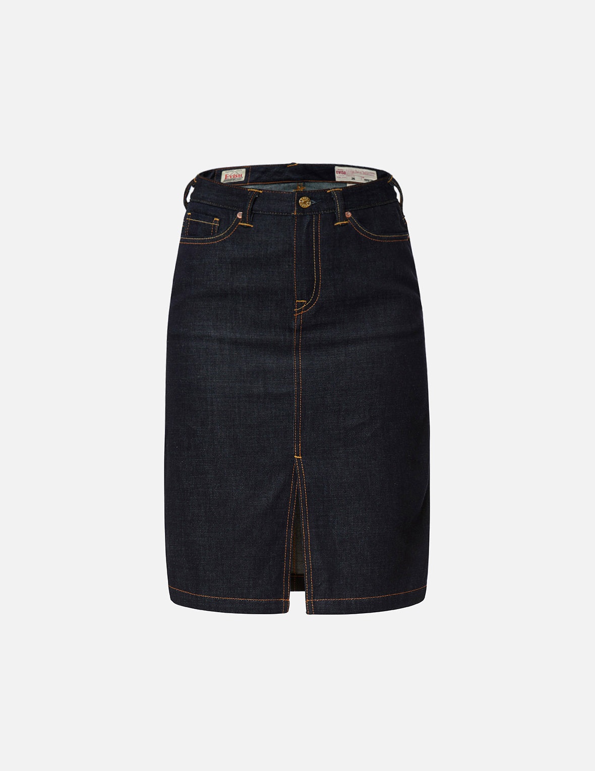 MULTI-POCKET DENIM SKIRT - 2