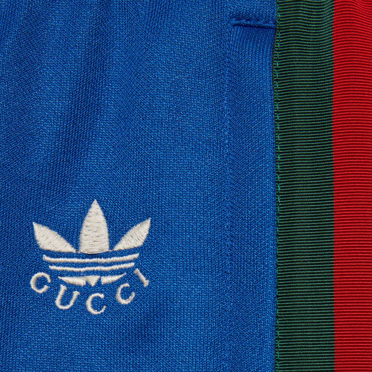 GUCCI adidas x Gucci cotton jersey sweatpants | REVERSIBLE