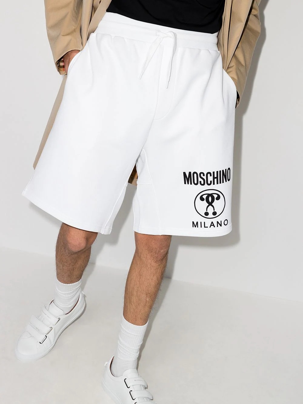 logo track shorts - 2