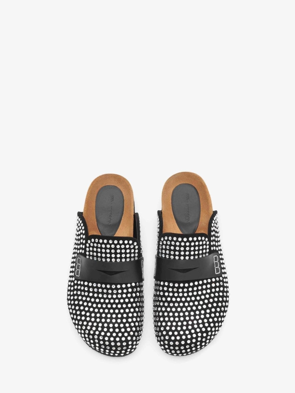 DIAMOND LOAFER MULES - 4