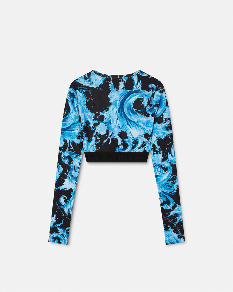Printed Crop Top 3