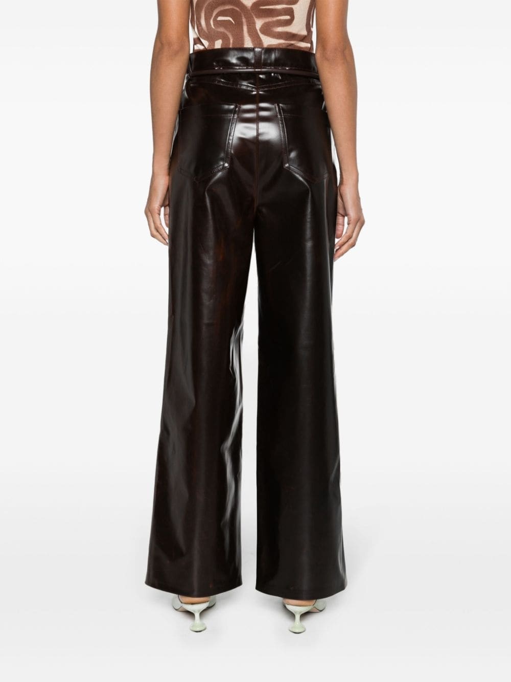 Sato wide-leg trousers - 4