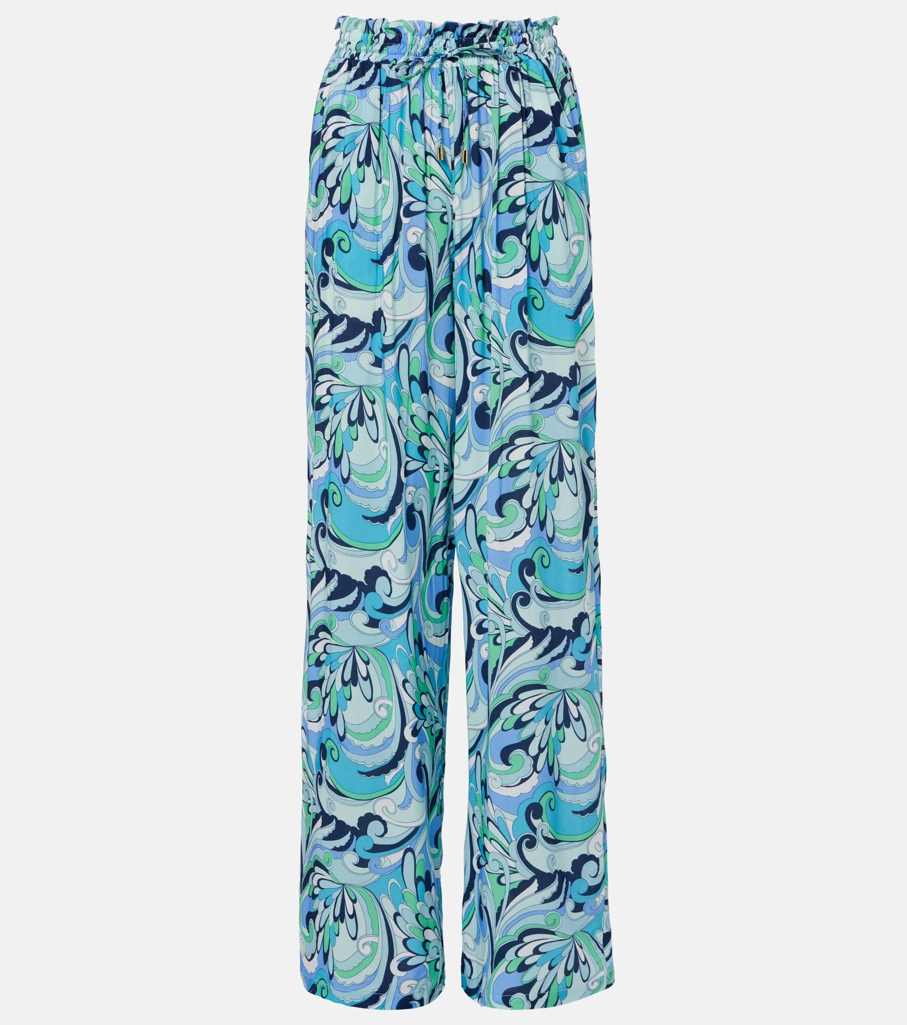 Reese printed palazzo pants - 1