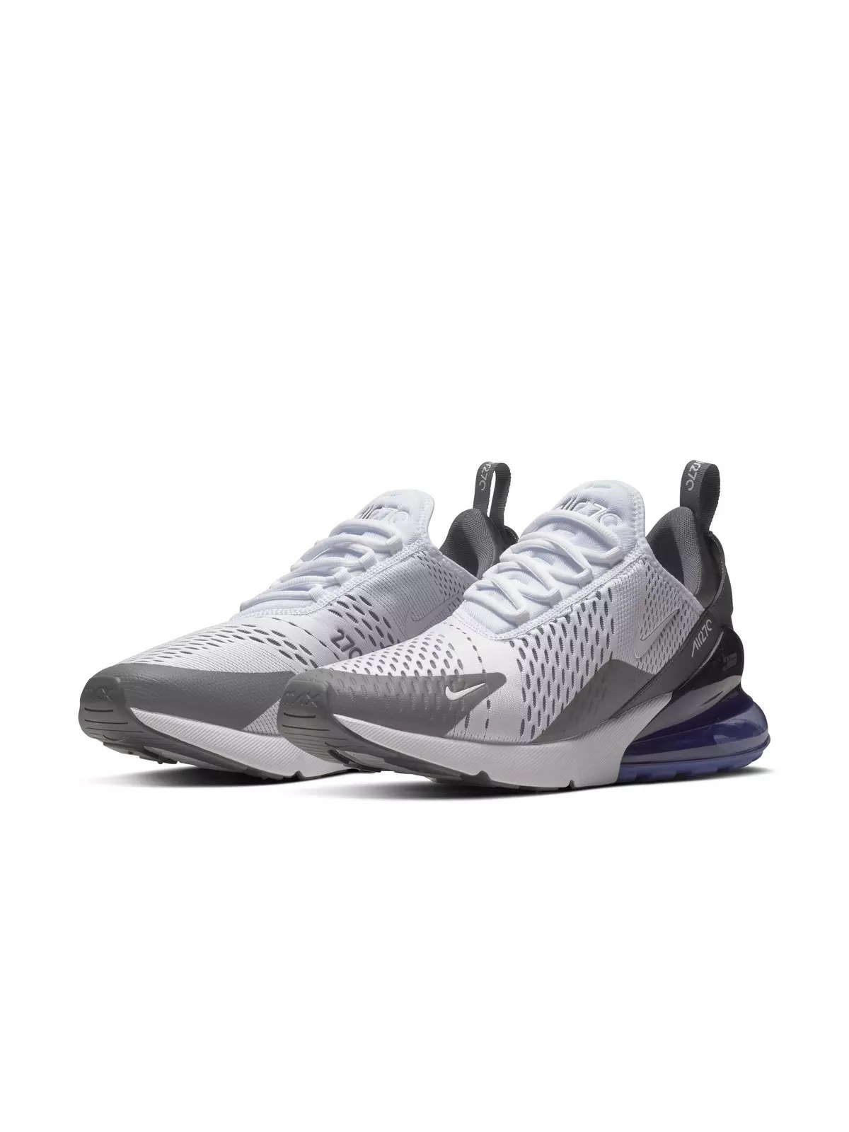 Air Max 270 "White/Persian Violet/Dark Grey/White" Men's Shoe - 3