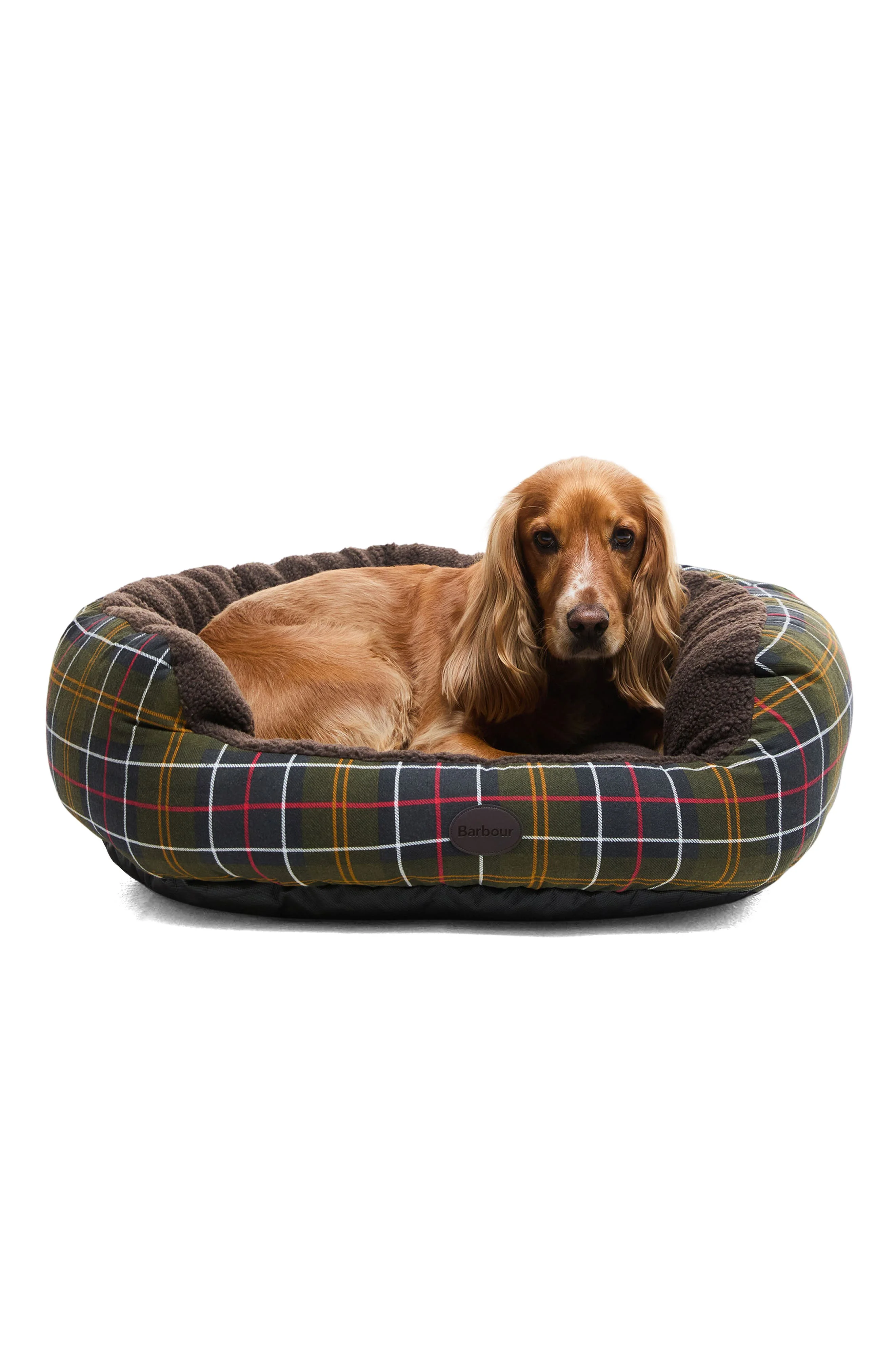 Barbour Tartan Snuggle 30" Dog Bed in Classic Tartan at Nordstrom - 1