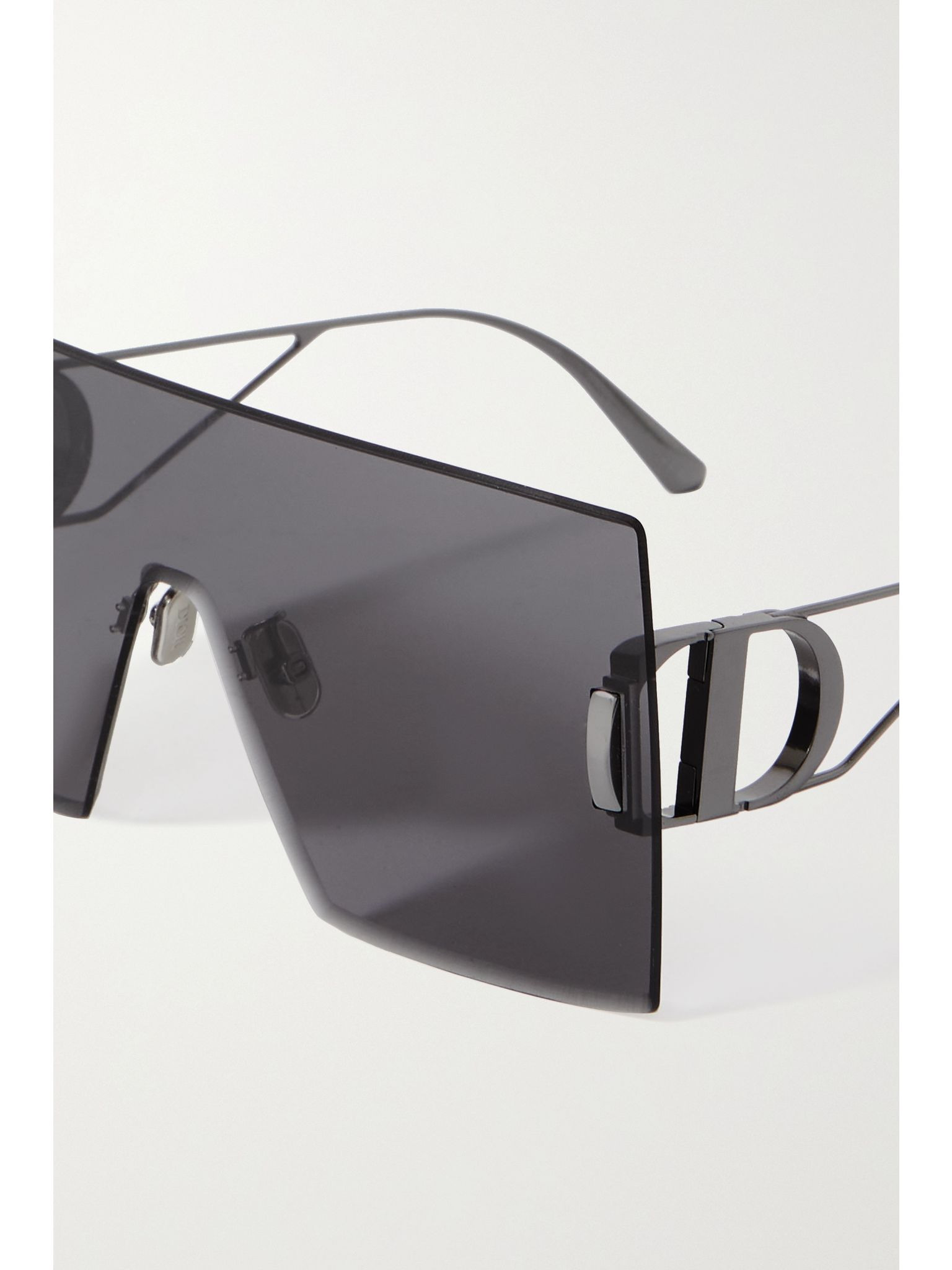 30Montaigne M1U D-Frame silver-tone sunglasses Black - 4