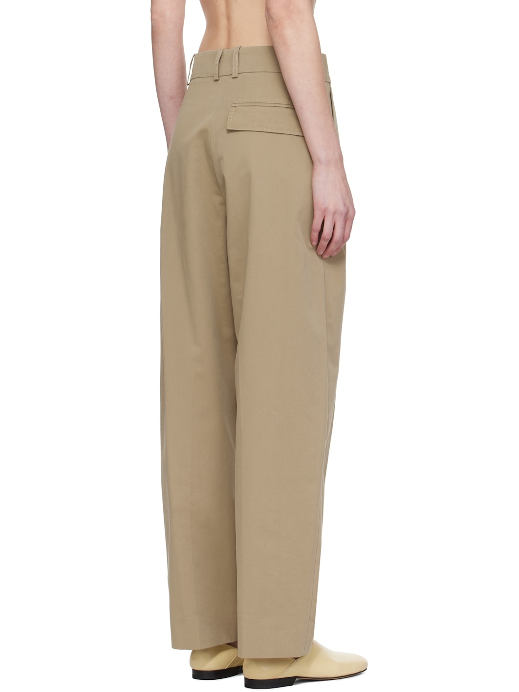 Beige Acuna Trousers - 3