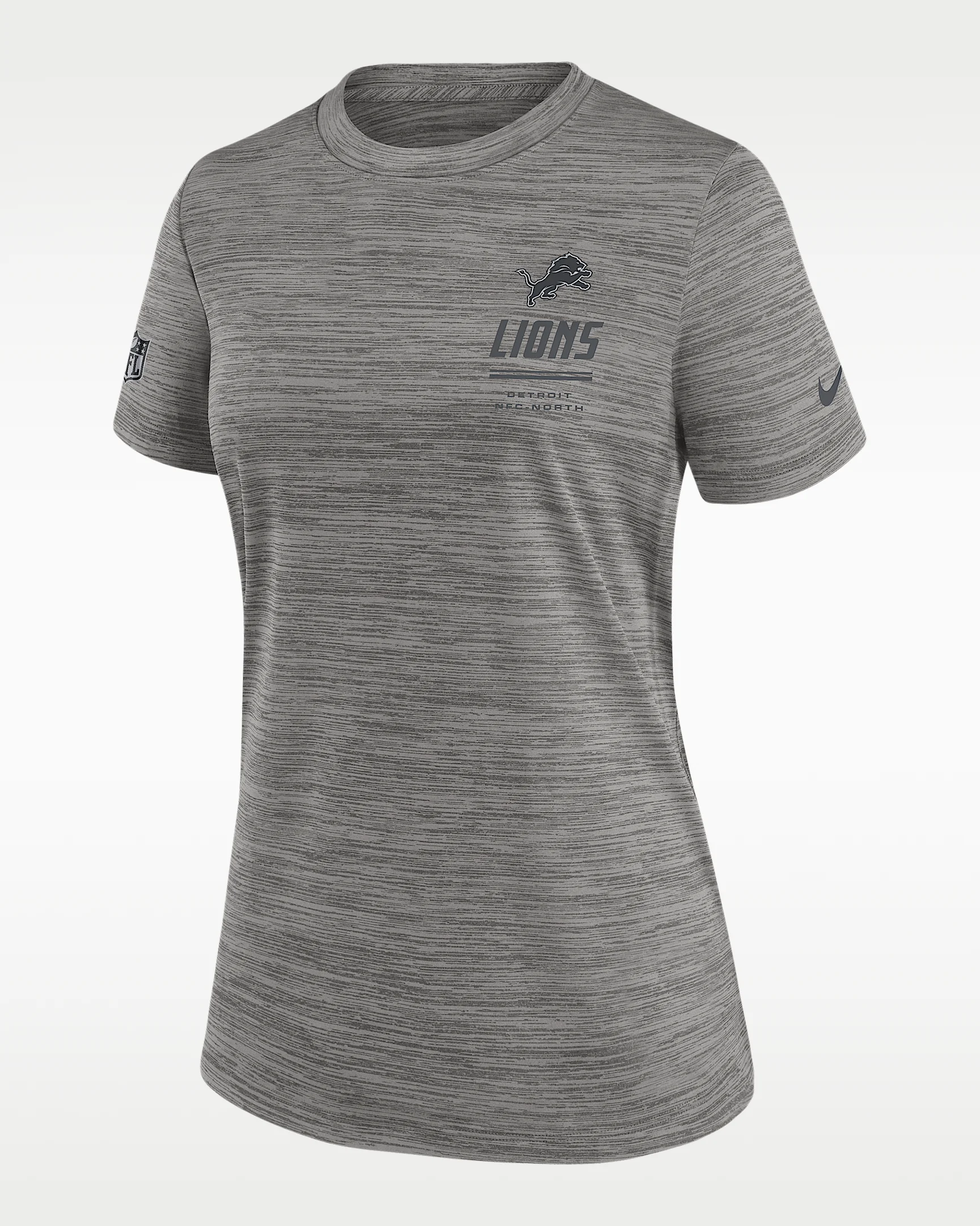 Detroit Lions Sideline Velocity Women's Nike Dri-FIT NFL T-Shirt - 1