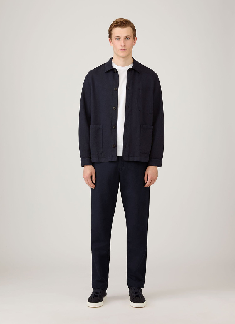 Sunspel Cotton Linen Trouser outlook