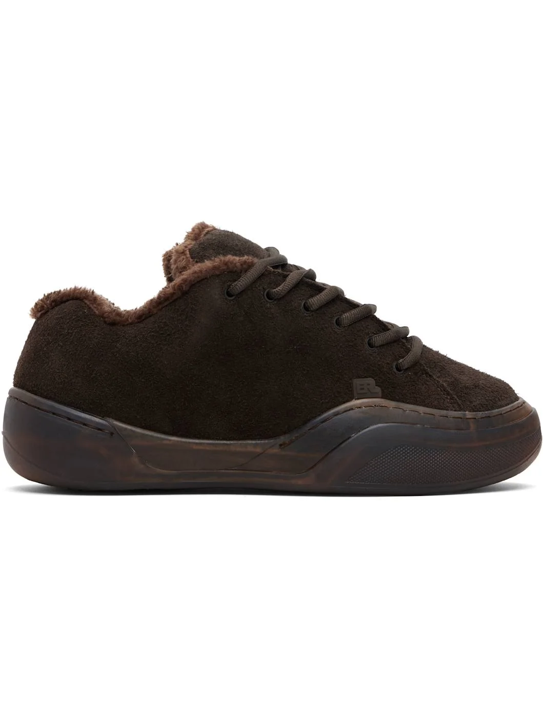 Brown Vamp Sneakers - 1