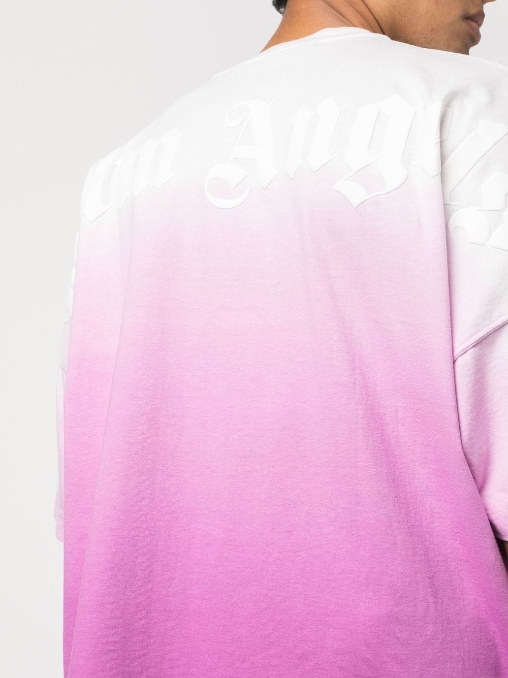 gradient logo-print T-shirt - 5