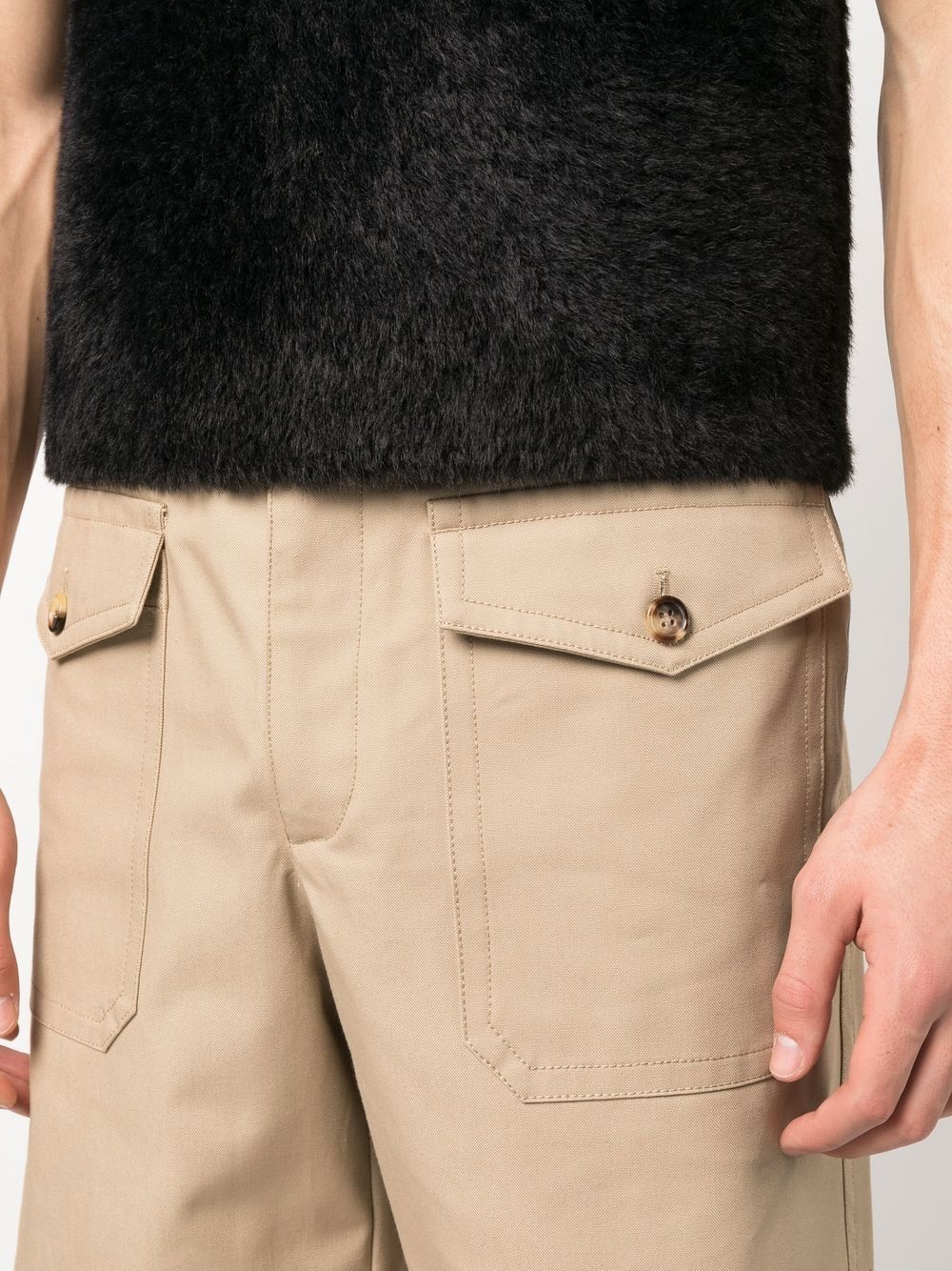 pocket-detail bermuda shorts - 5