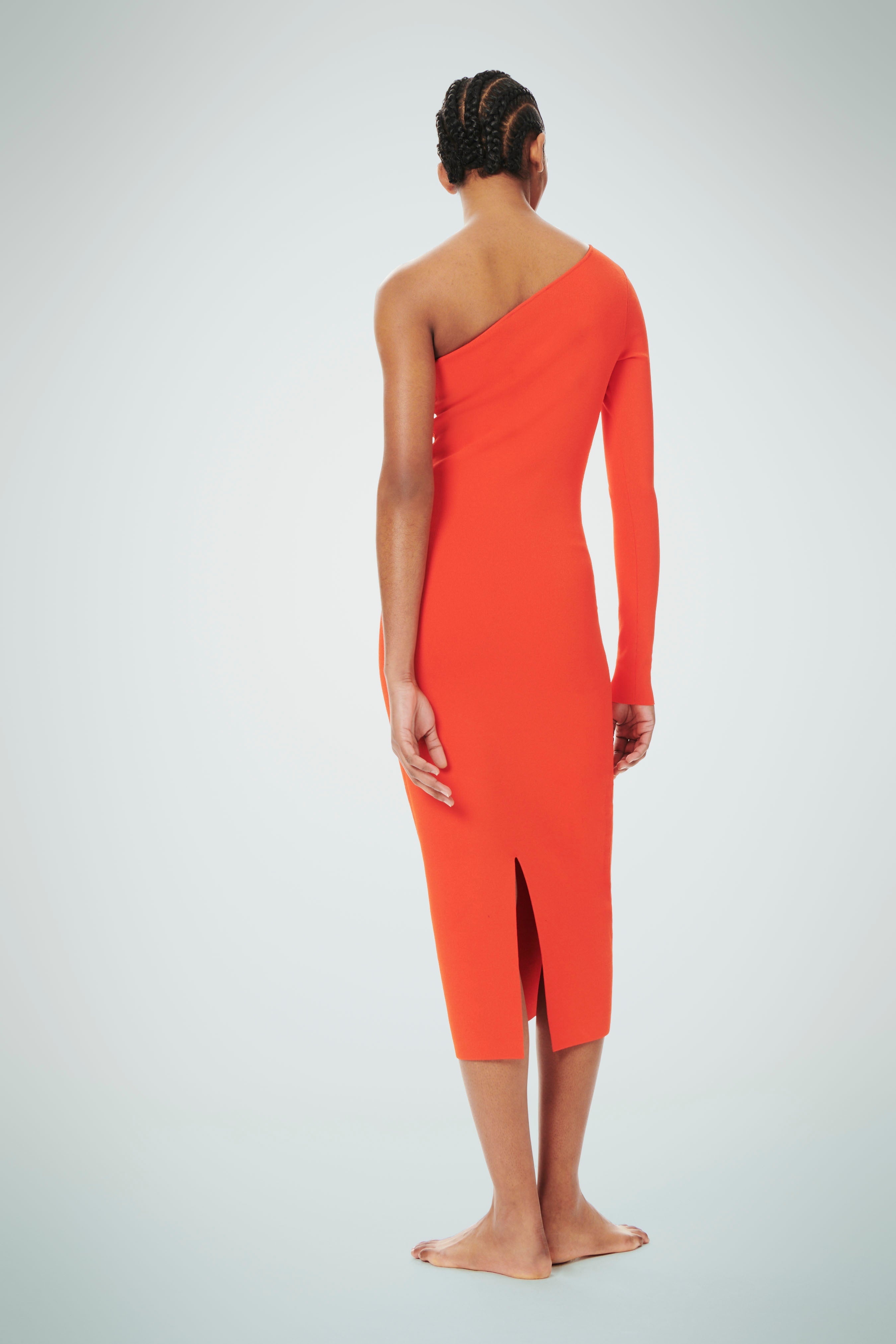 国内発送！VICTORIA BECKHAM * キャディ ミディ ワンピース Victoria Beckham - Draped jersey gown black - The Corner