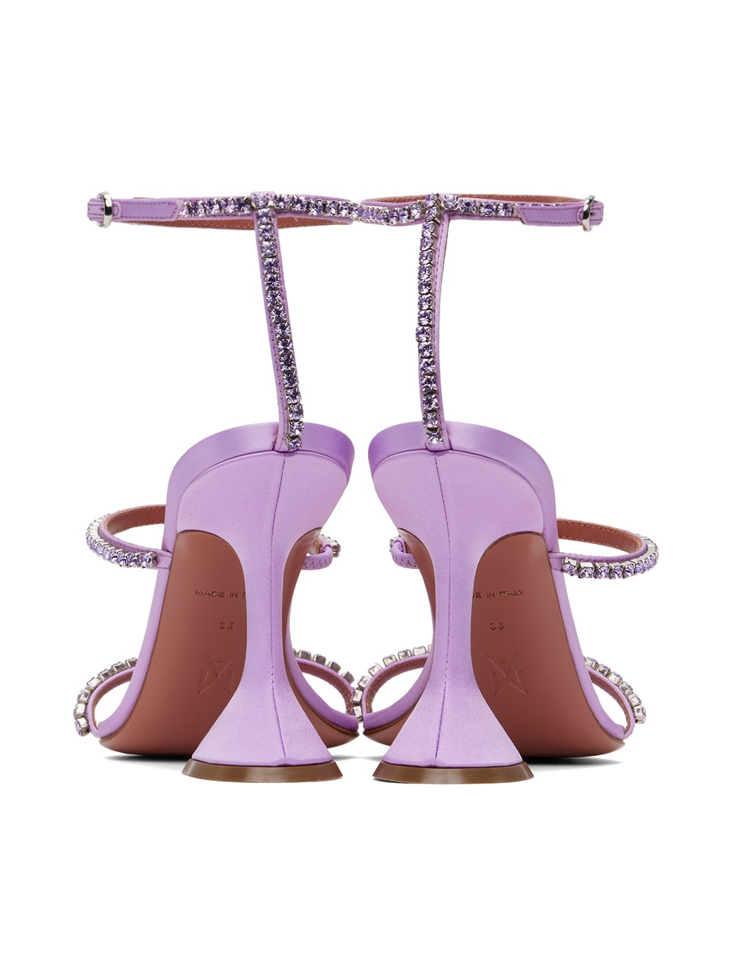 Purple Gilda Heeled Sandals - 2