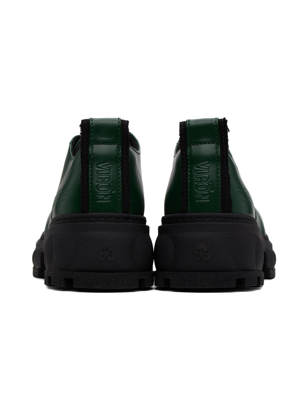 SSENSE Exclusive Green Alter Derbys - 2