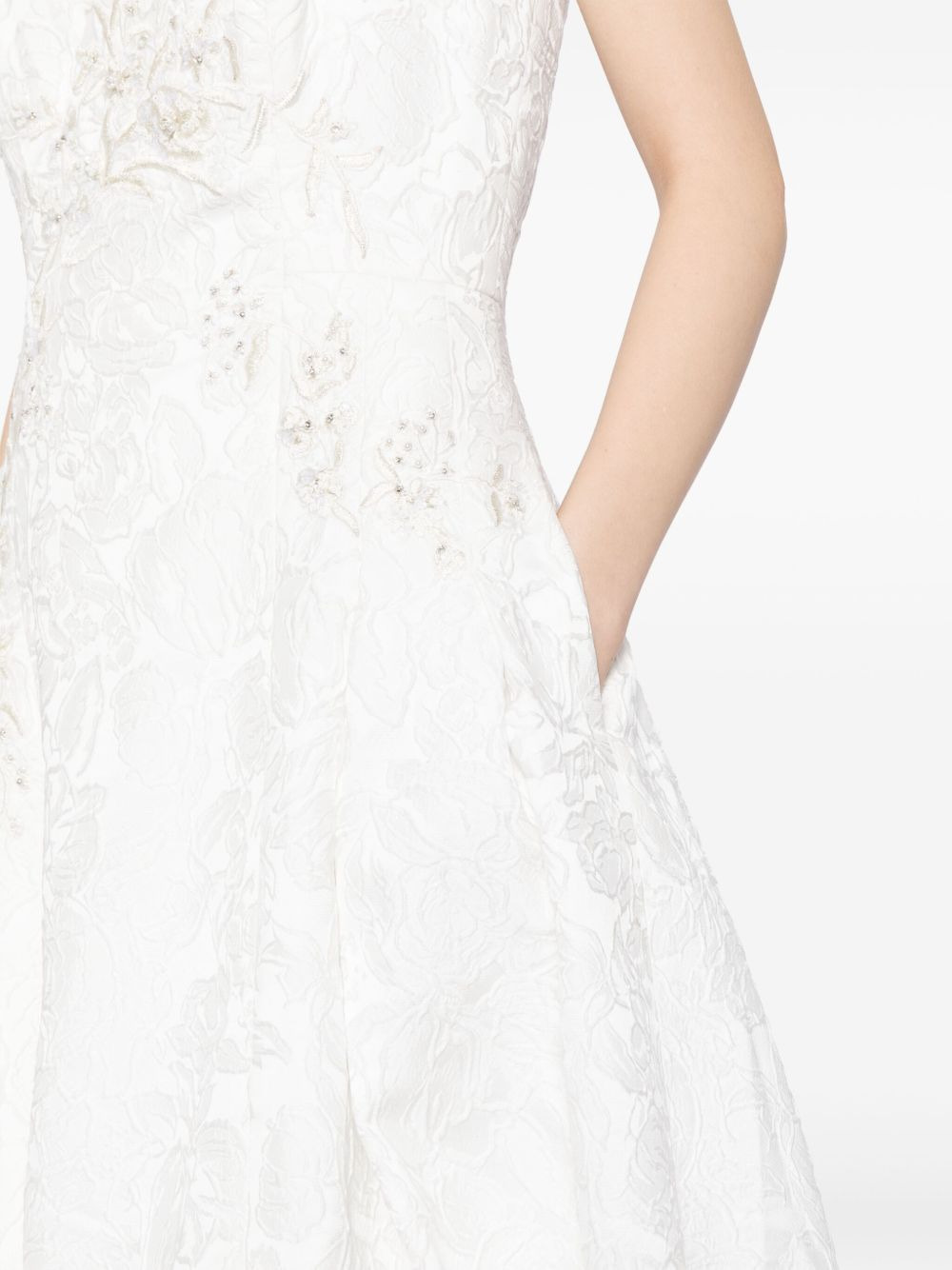 Belle embroidered-design dress - 5
