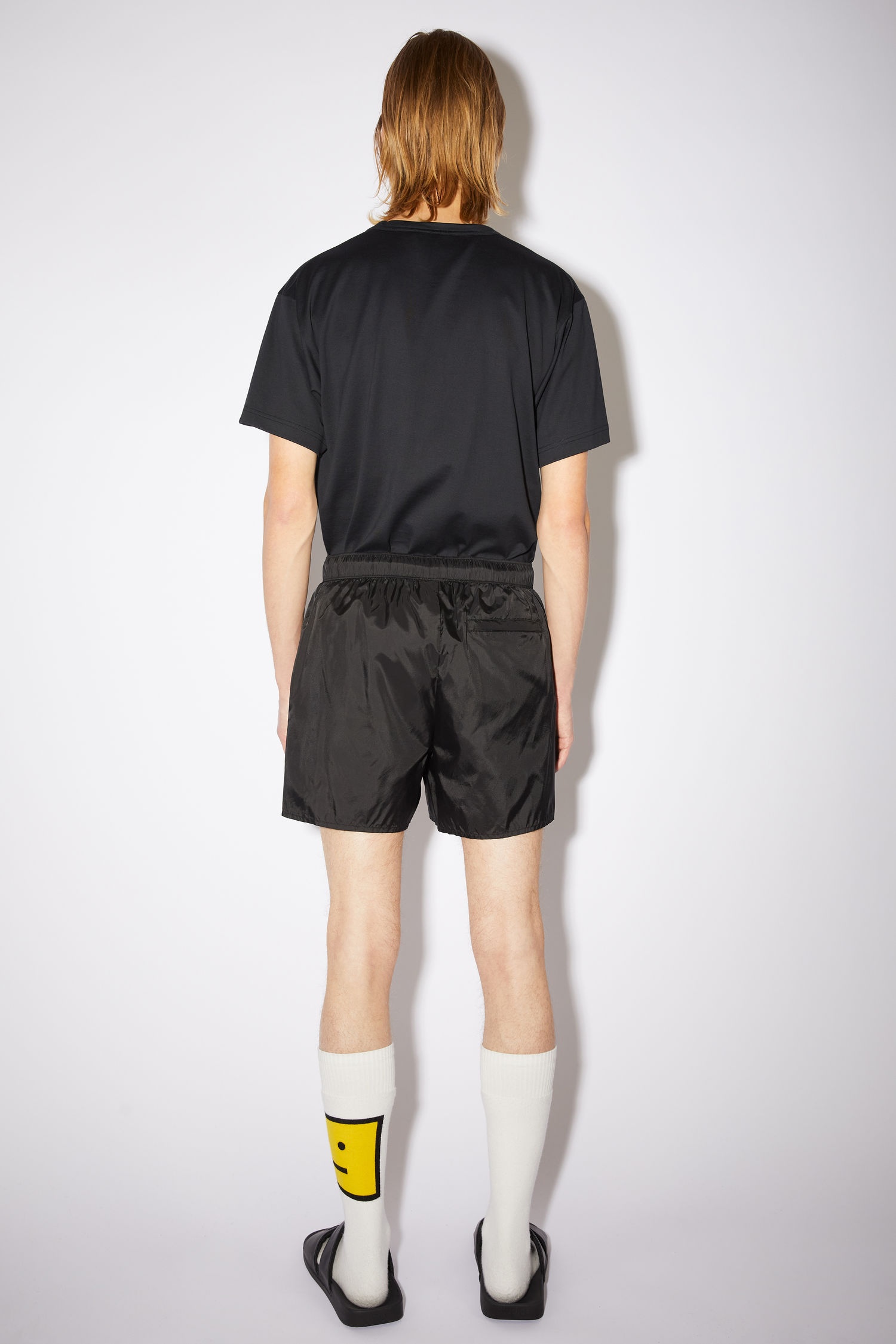 Face swim trunks - Black - 3