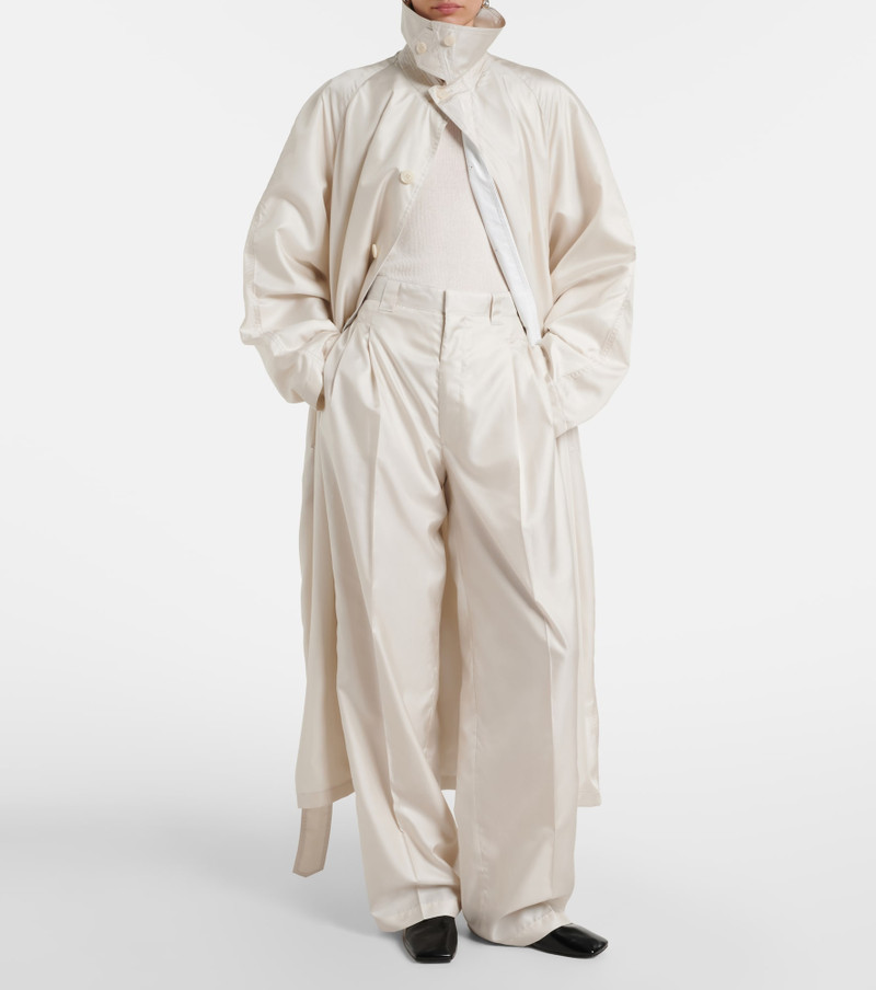 PHOEBE PHILO Twill wide-leg pants outlook