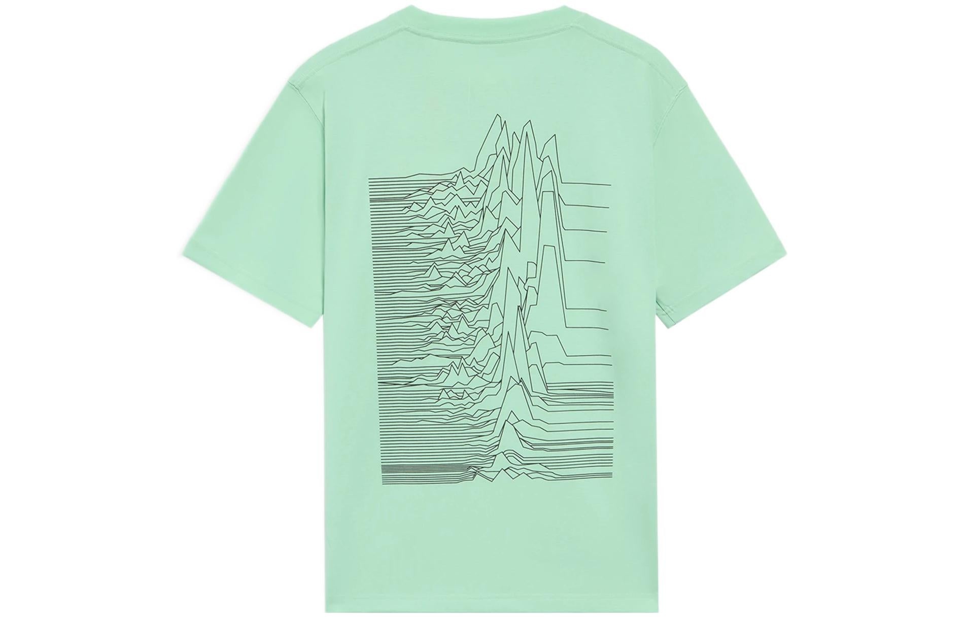 Li-Ning Mountain Graphic T-shirt 'Light Green' AHSS136-3 - 2