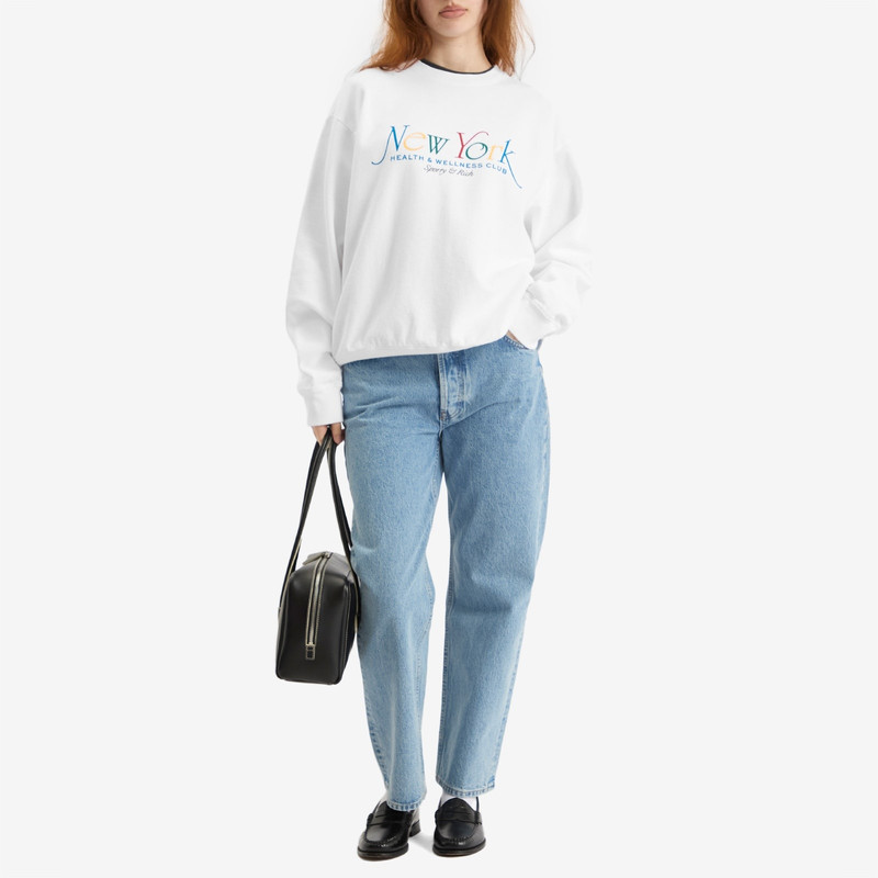Sporty & Rich Sporty & Rich NY 94 Crew Sweatshirt outlook
