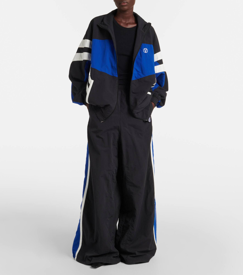 VETEMENTS 색깔 구획 궤도 재킷 outlook