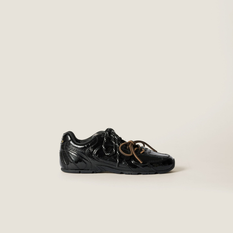 New Balance X Miu Miu 530 SL patent leather sneakers 2